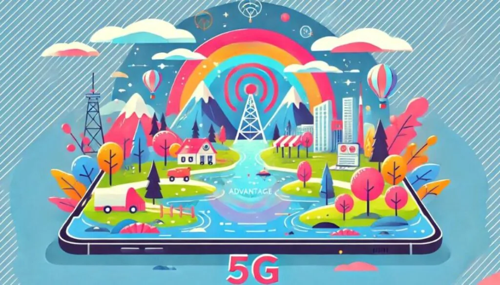 5G technology - fast and reliable broadband connection