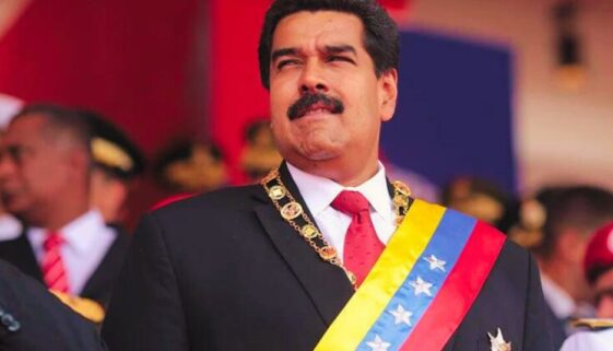 Nicolas Maduro - With presidential ribbon