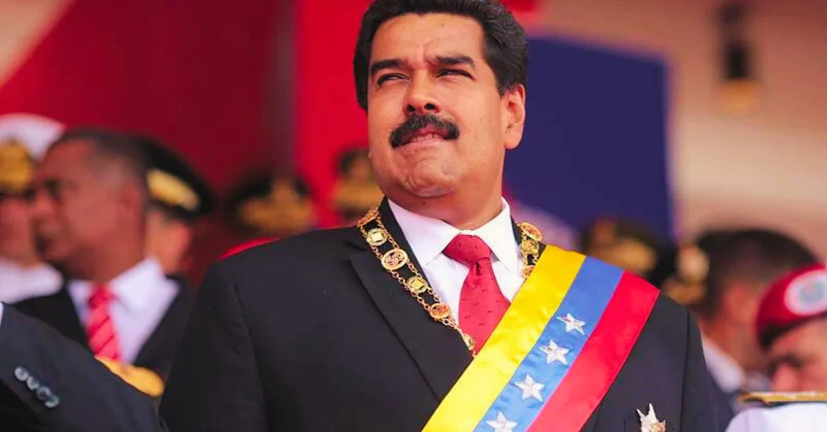 Nicolas Maduro - With presidential ribbon